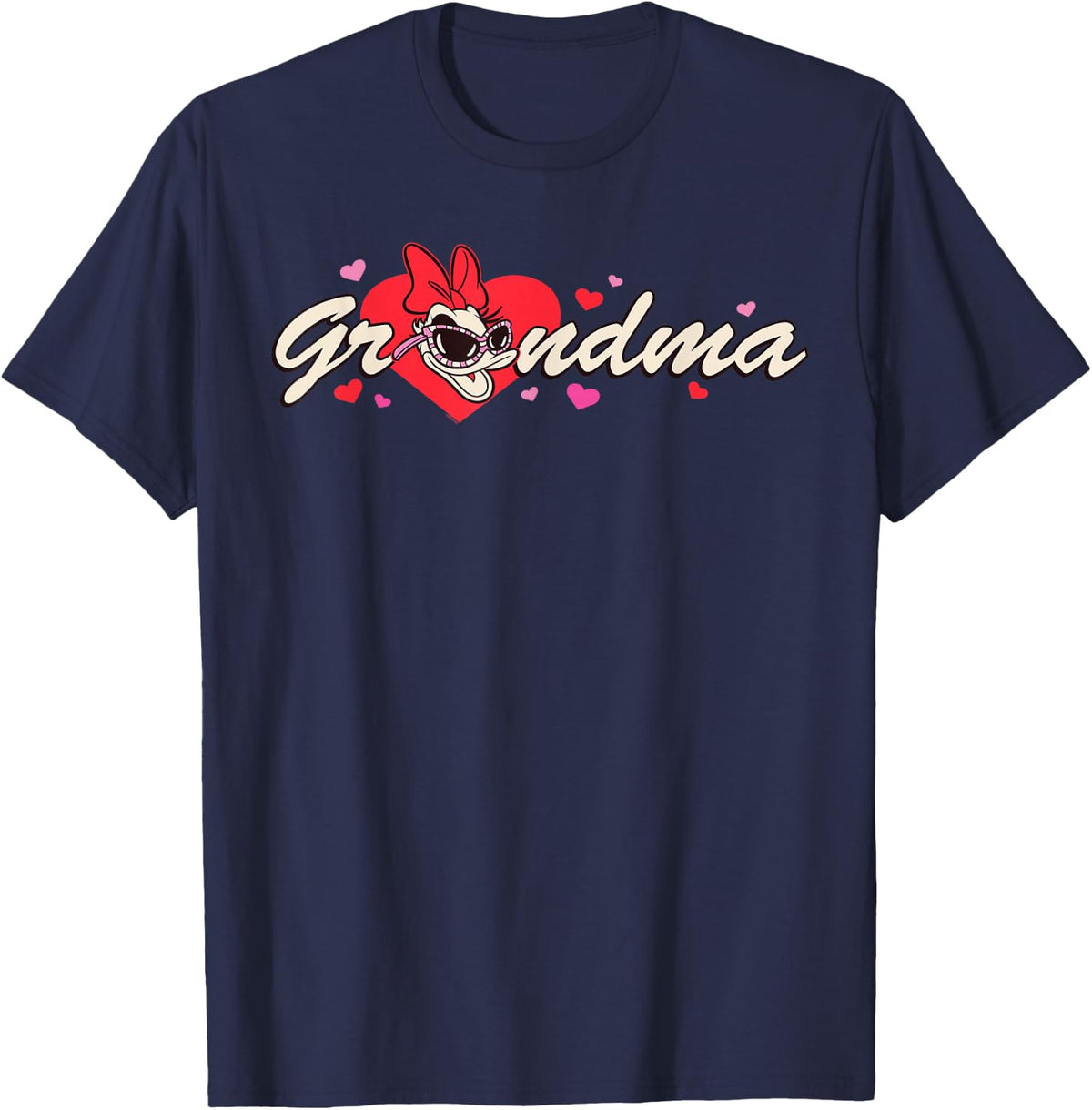 Disney Valentine's Day Grandma Gift Family Matching Trip T-Shirt - Navy Blue