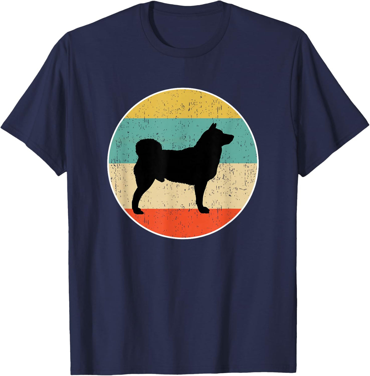 Shiba Inu Dog Gift T-Shirt - Navy Blue