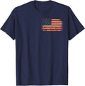 Vintage I'm Voting For The Outlaw And The Hillbilly 2 Side T-Shirt - Navy Blue