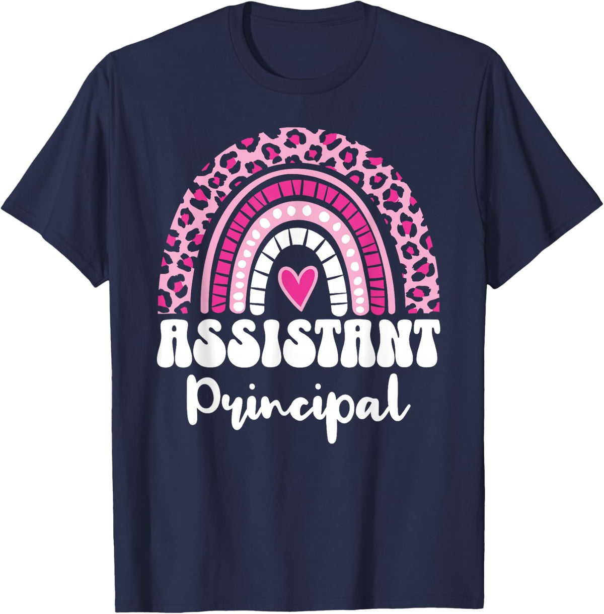 Assistant Principal For Women School Assistant Principals T-Shirt - Navy Blue