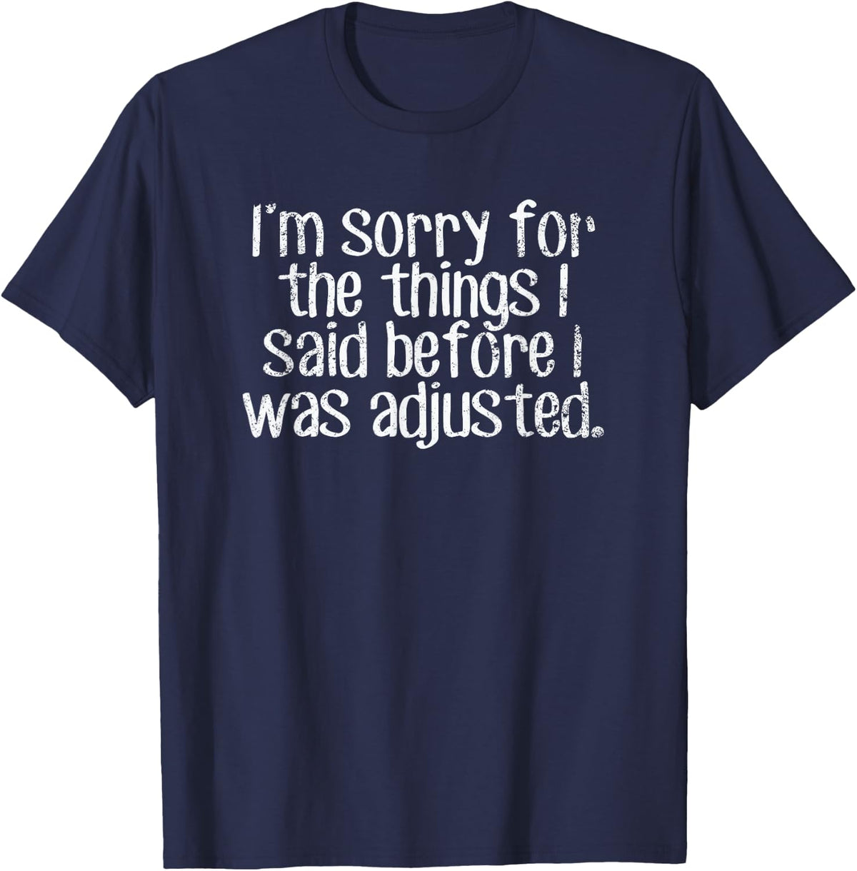 Chiropractic Subluxation Back Spine Chiropractor Fun Designe T-Shirt - Navy Blue