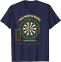 Triple Twenty Or Nothing One Hundred and Eighty Darts T-Shirt - Navy Blue