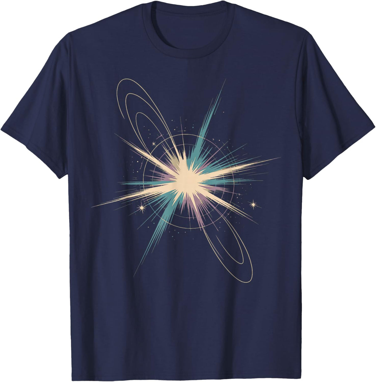 Higgs Boson Physics Quantum Mechanics Science Lover Teacher T-Shirt - Navy Blue