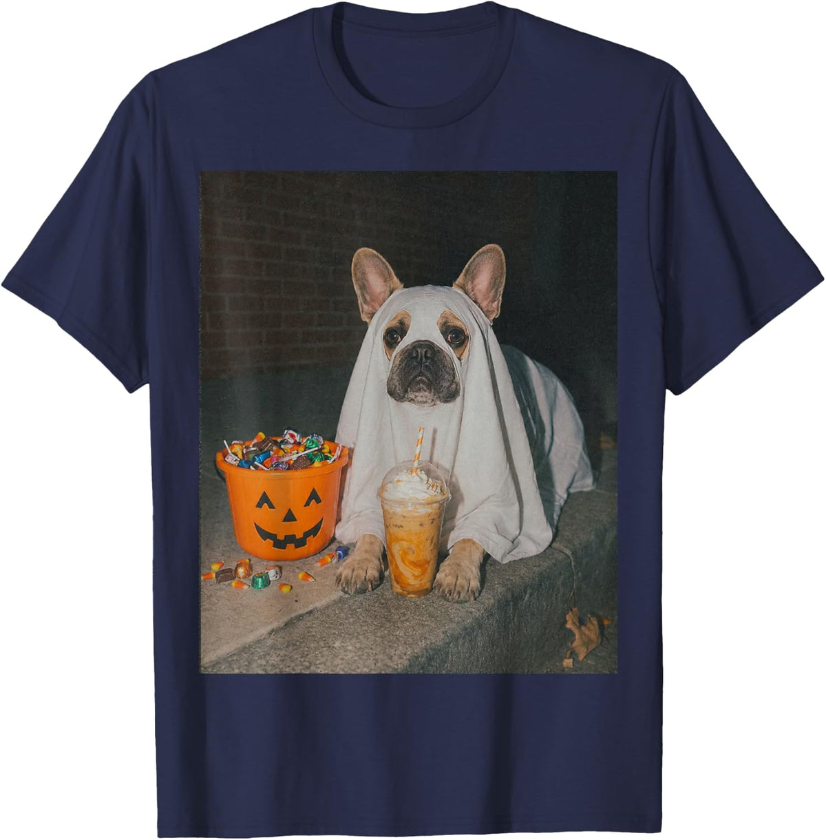 Dog Lovers Dog Mom T-Shirt - Navy Blue