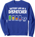 911 Dispatcher Funny Emergency Dispatch Sweatshirt - Adult Unisex Royal Blue