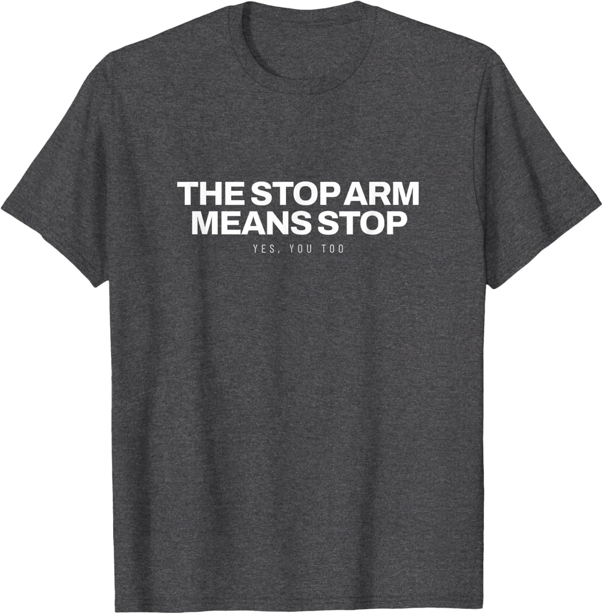 School Bus Driver Bus Route School Staff Bus Driver T-Shirt - Dark Heather Grey