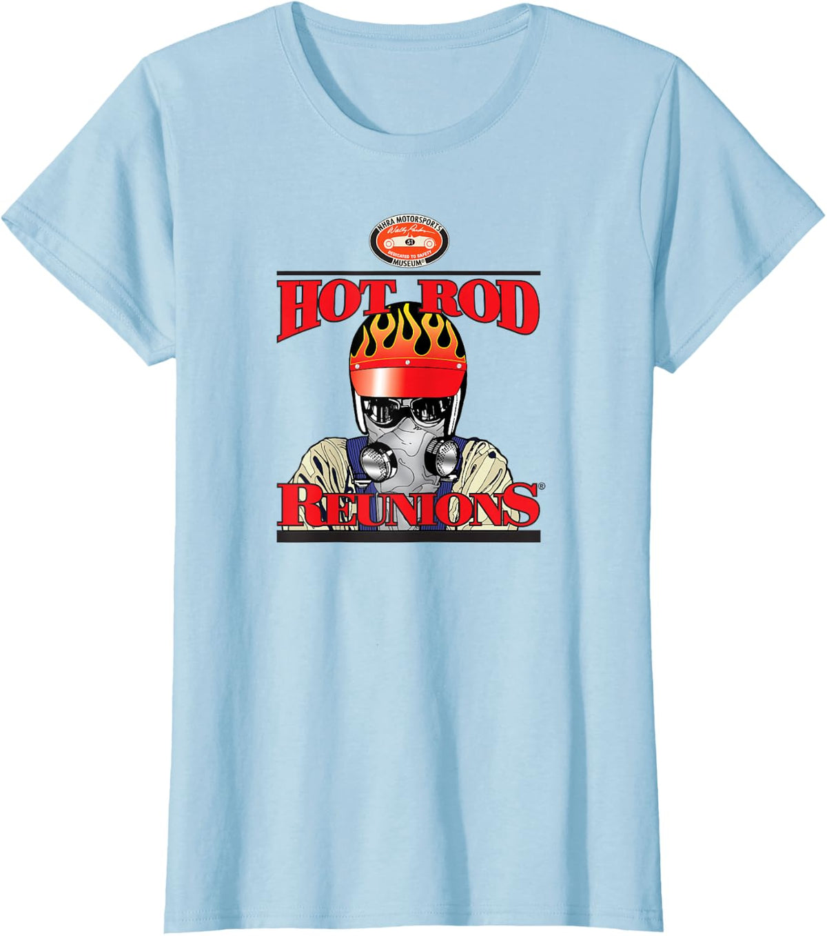 NHRA Hot Rod Reunions T-Shirt - Baby Blue