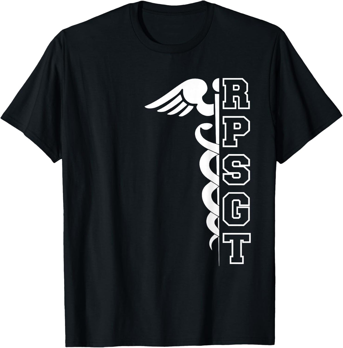 Respiratory Therapist T-Shirt RPSGT Sleep Tech Gift Tee RRT Therapy Shirts - Black