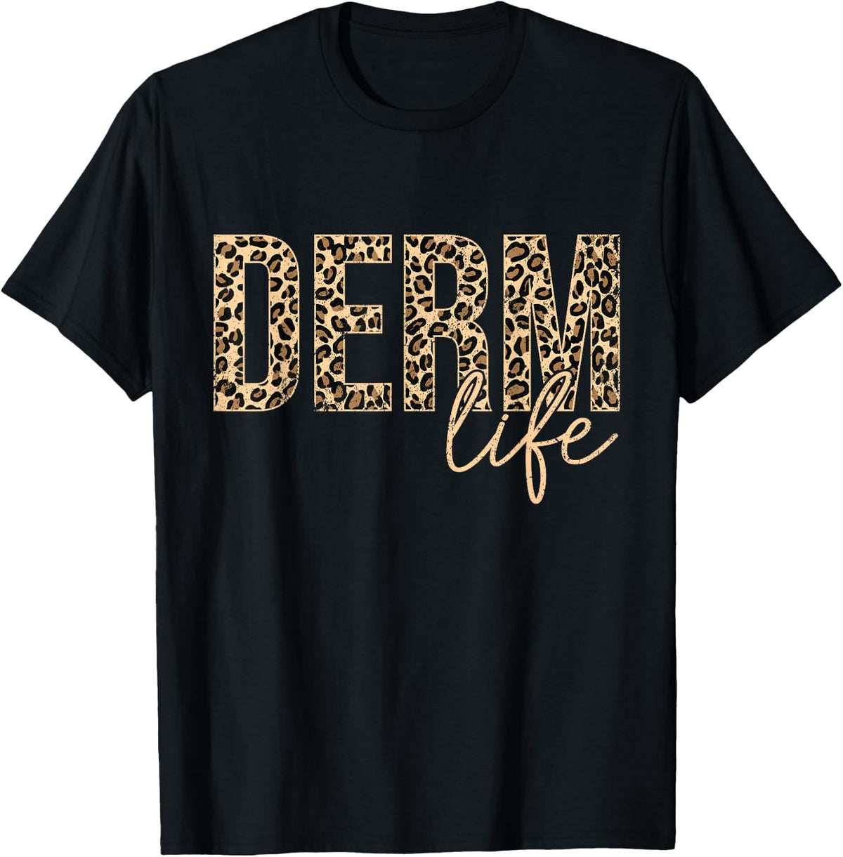 Vintage Derm Life Cosmetic Dermatologist Dermatology T-Shirt - Black