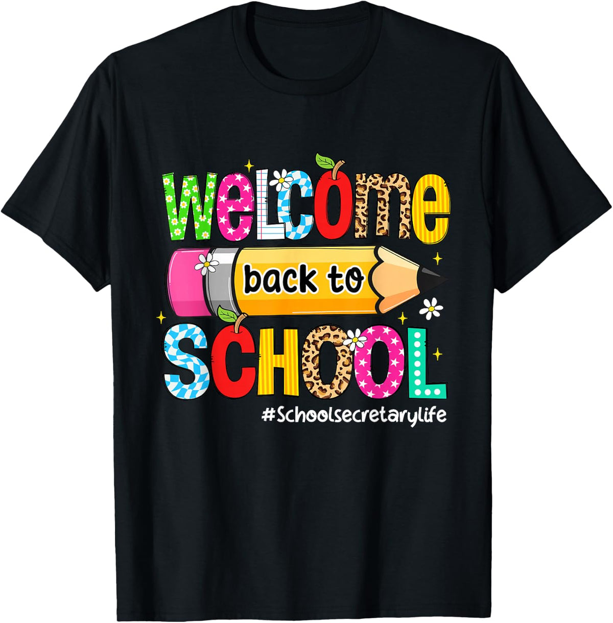 Leopard T-Shirt - Black
