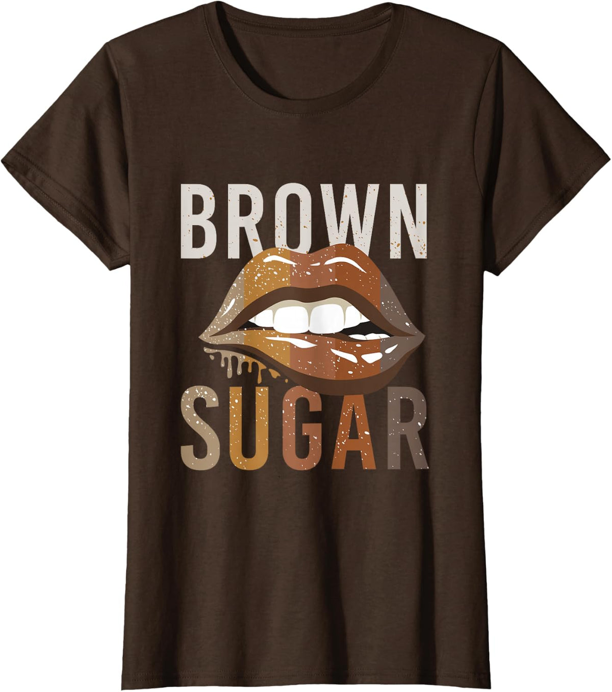 T Shirts for African American Women Brown Sugar T-Shirt - Brown