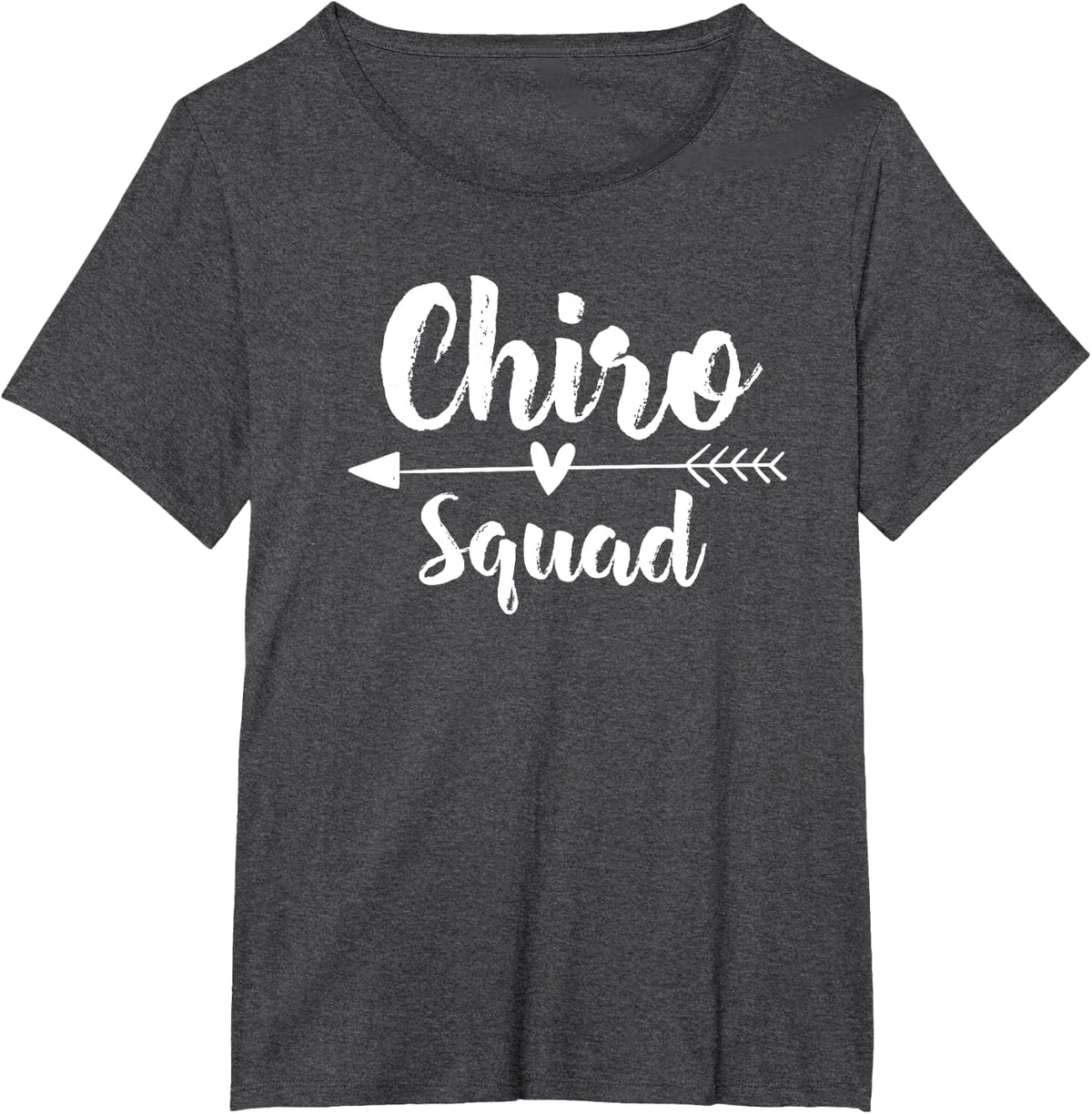 Chiro Squad Back Spine Tees Subluxation Chiropractor Gift T-Shirt - Dark Heather Grey