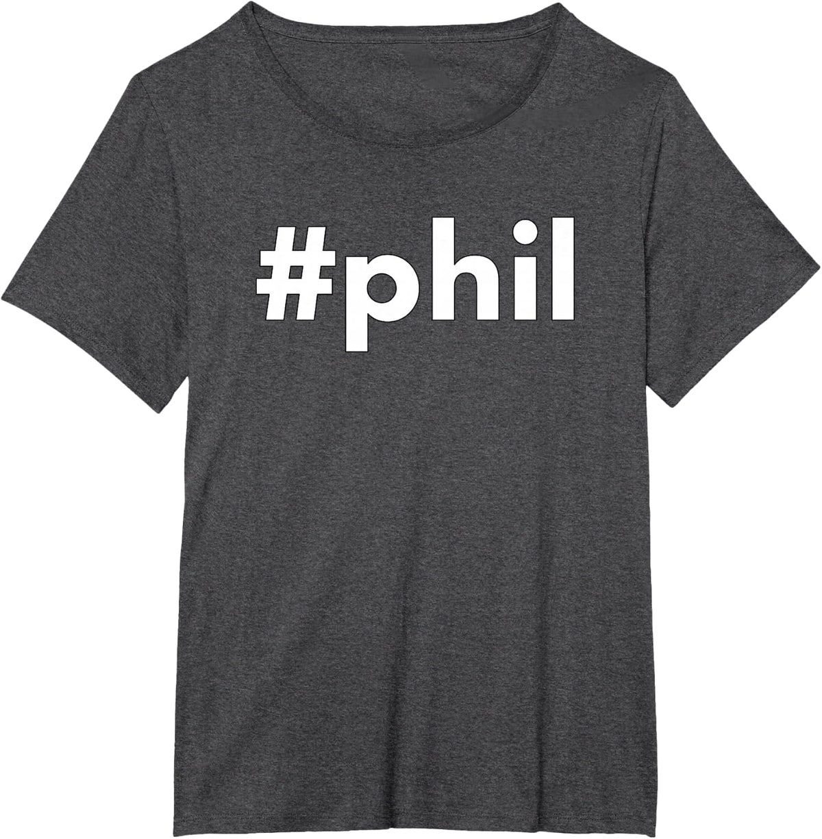 #phil Groundhog Day Punxsutawney Tee T-Shirt - Dark Heather Grey