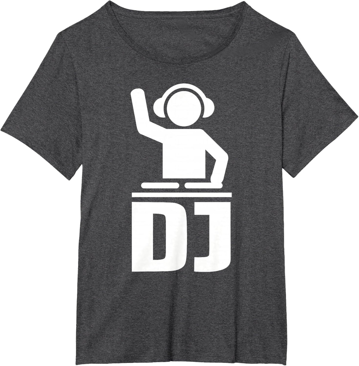 DJ icon T-Shirt - Dark Heather Grey