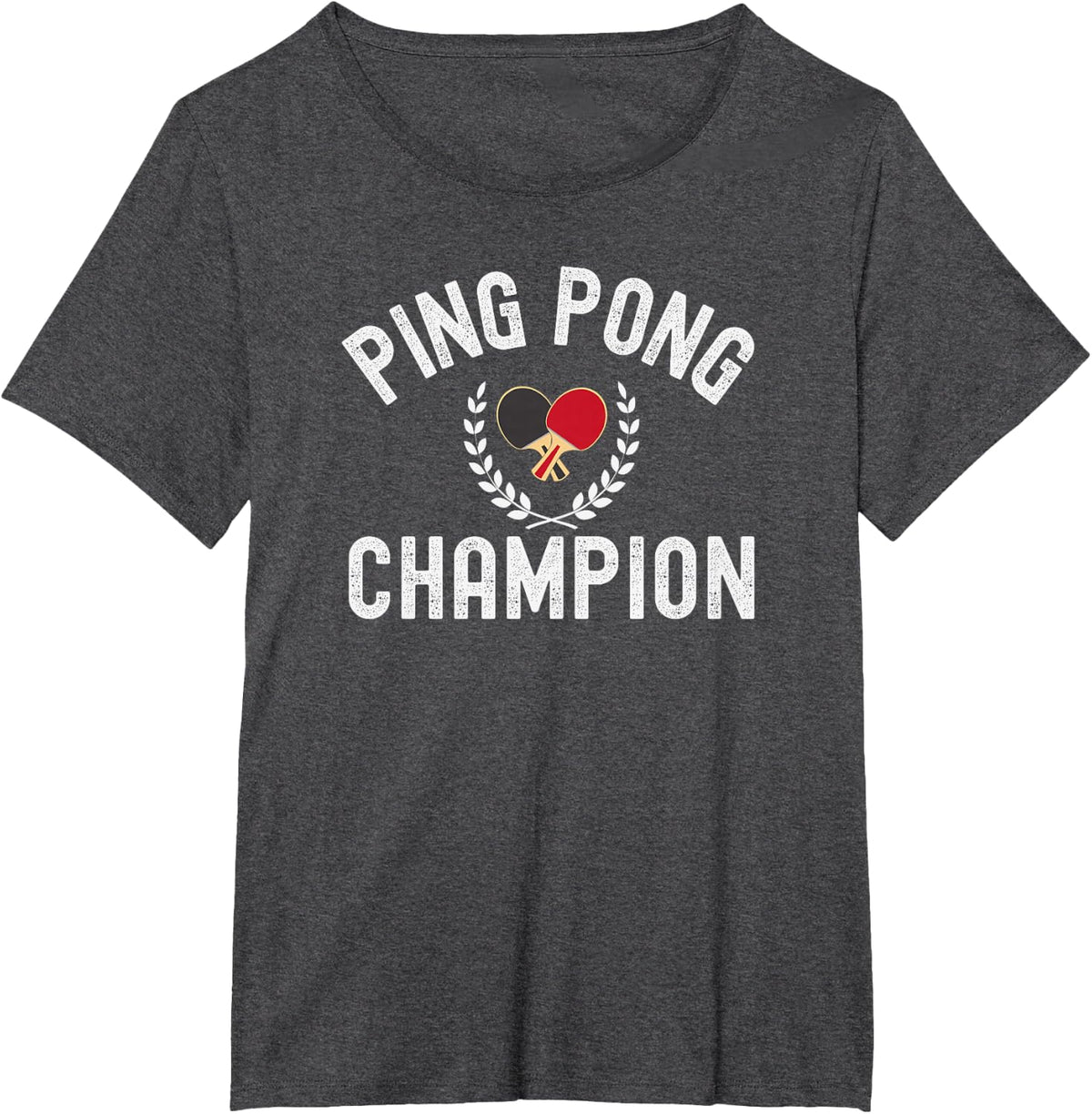 Ping pong champion ping pong player tournament winner T-Shirt - Dark Heather Grey