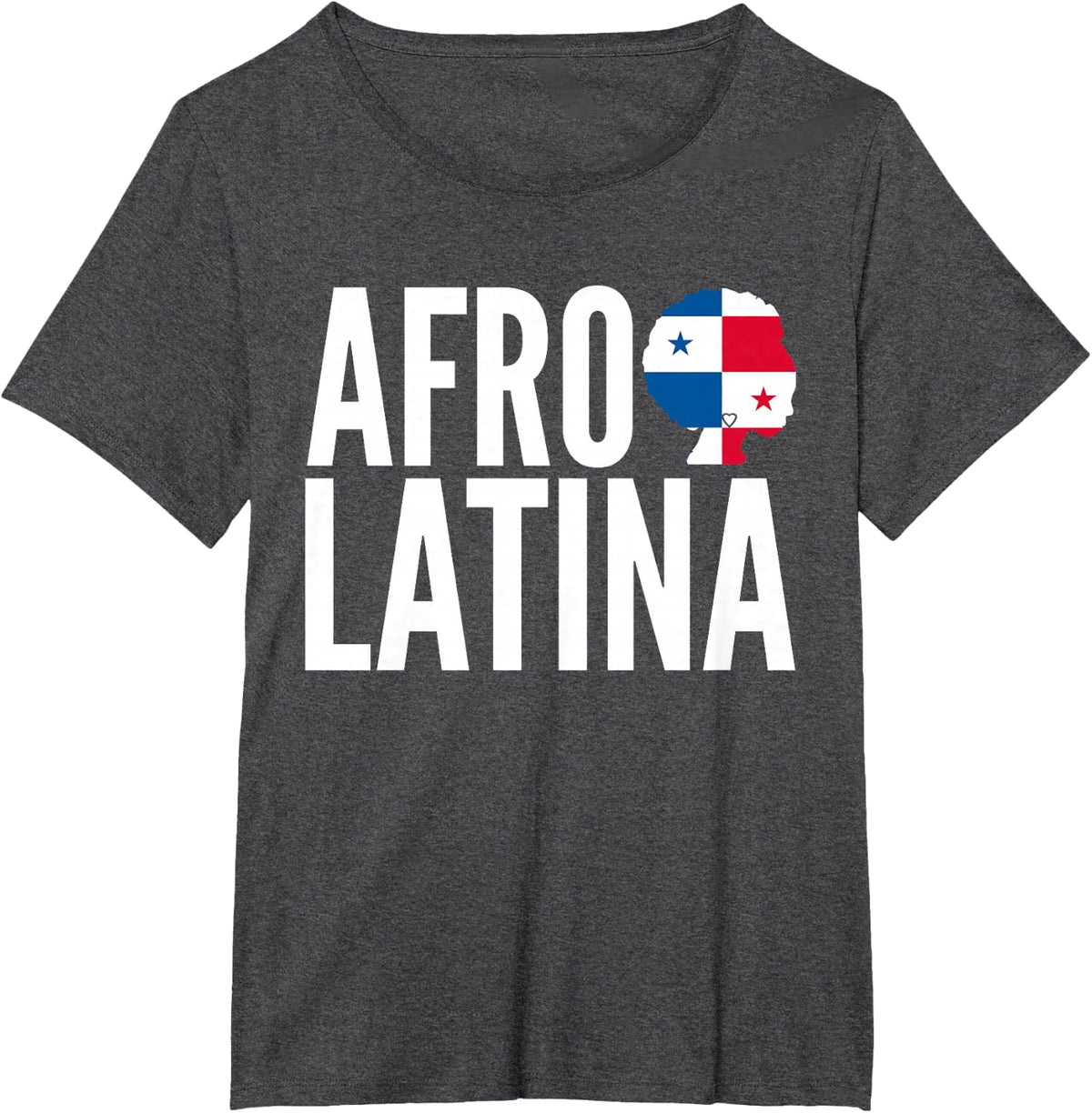 Caribbean Afro-Latina Panama Flag Panamanian Creole Pride T-Shirt - Dark Heather Grey
