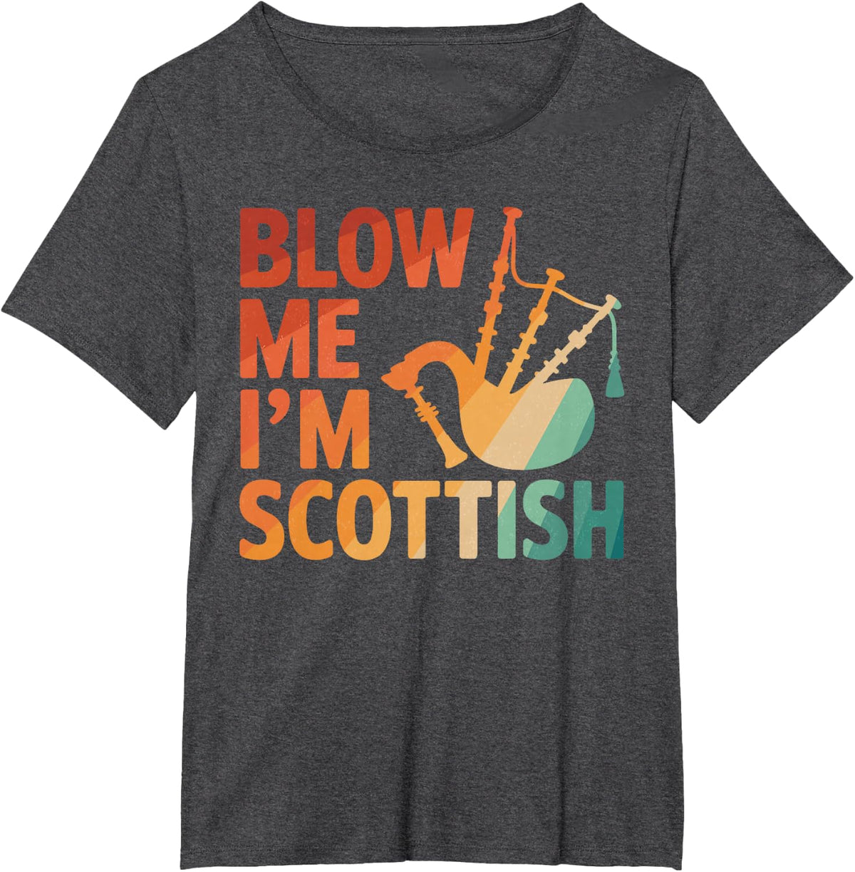 Best Bagpipe Design for Men Boys Dad Bagpiper Bagpipe Player T-Shirt - Dark Heather Grey