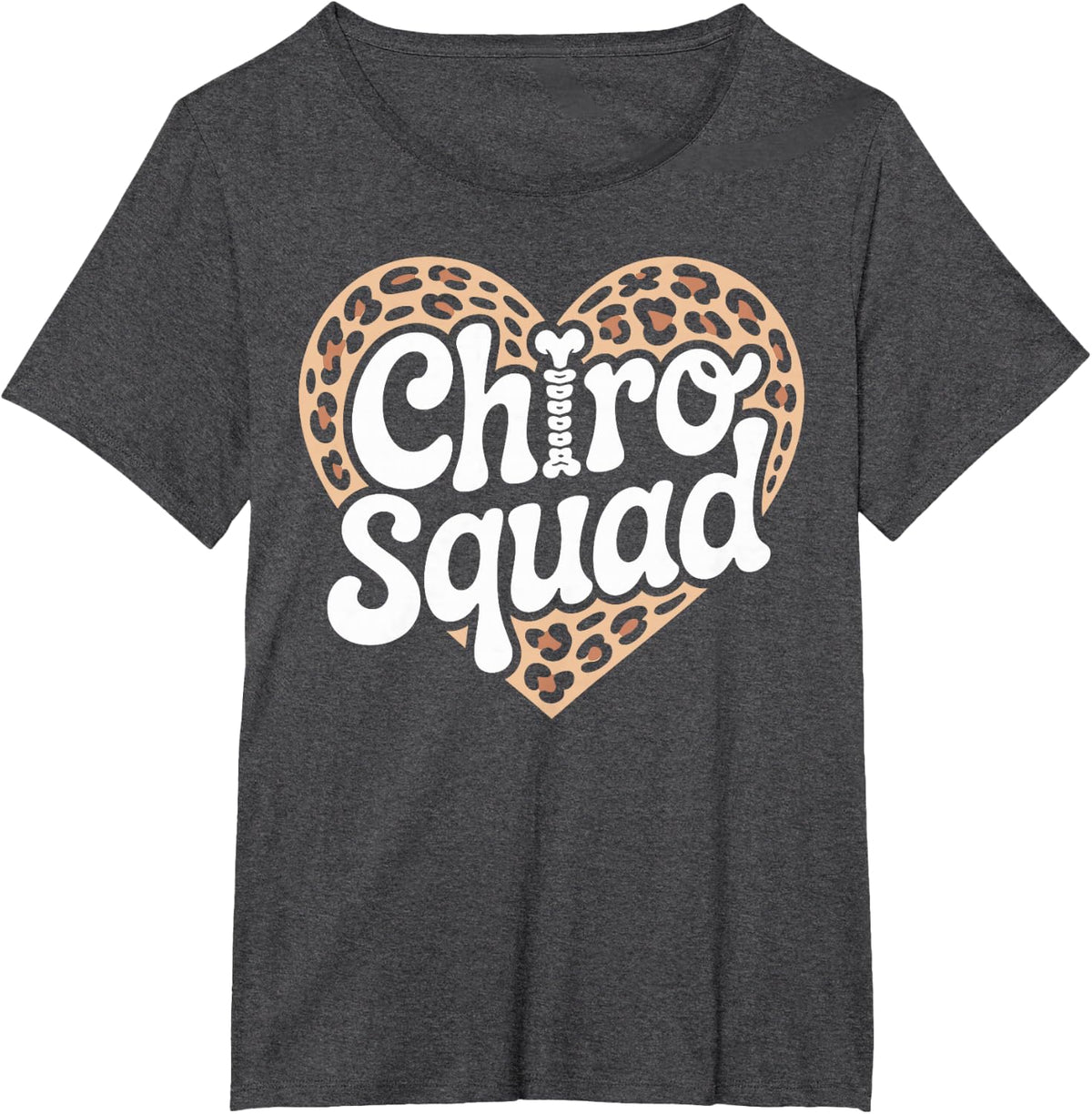 Chiro Squad Chiropractor Chiropractic Assistant T-Shirt - Dark Heather Grey
