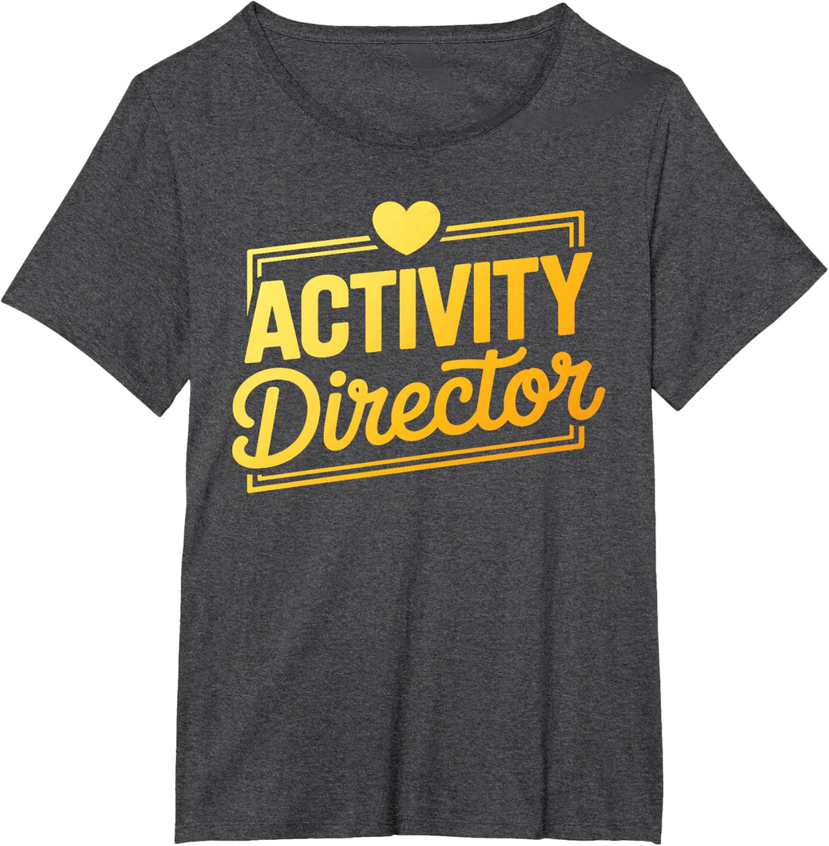 Activity Director Costume for Men Women Kids Cute Director T-Shirt - Dark Heather Grey