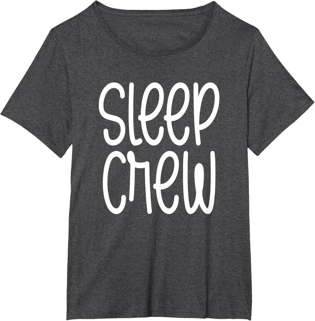 Sleep Crew Polysomnographer Sleep Lab Respiratory Therapist T-Shirt - Dark Heather Grey