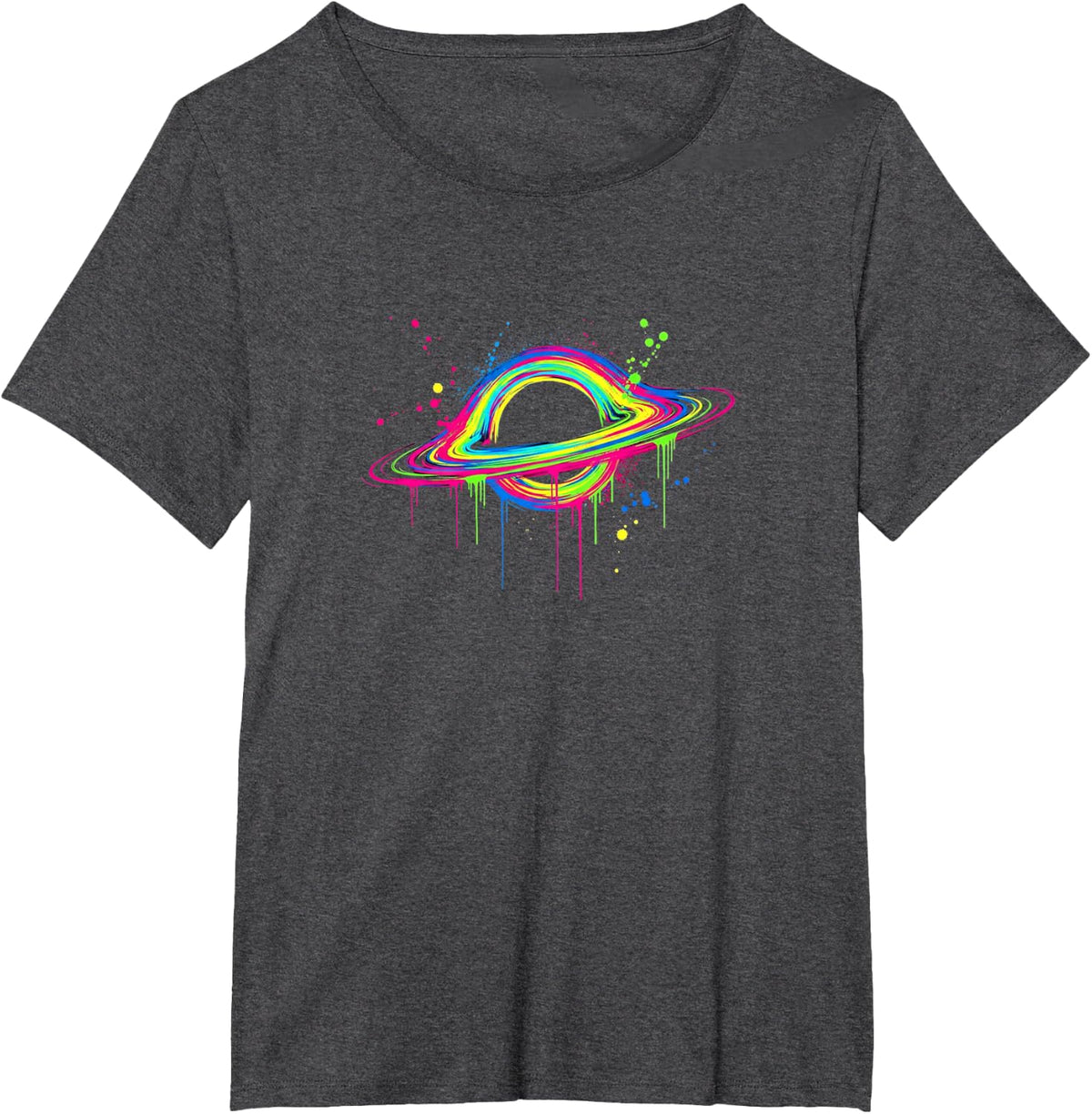 Black Hole Physics Matter Universe Dark Astrophysicist T-Shirt - Dark Heather Grey