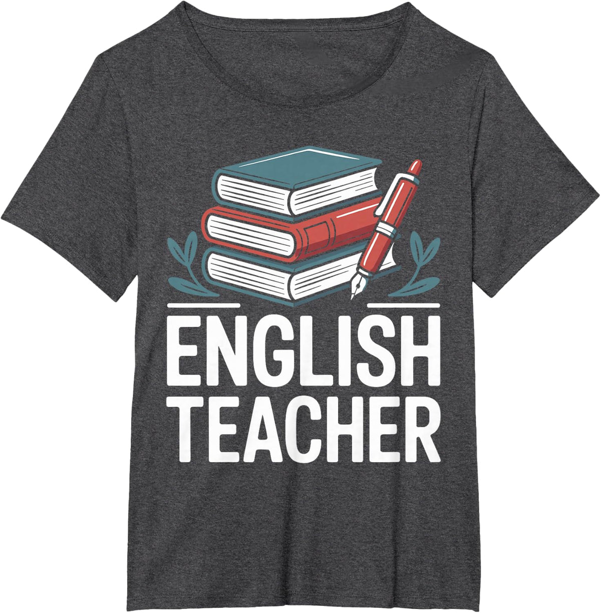 Funny English Teacher Teaching T-Shirt - Dark Heather Grey