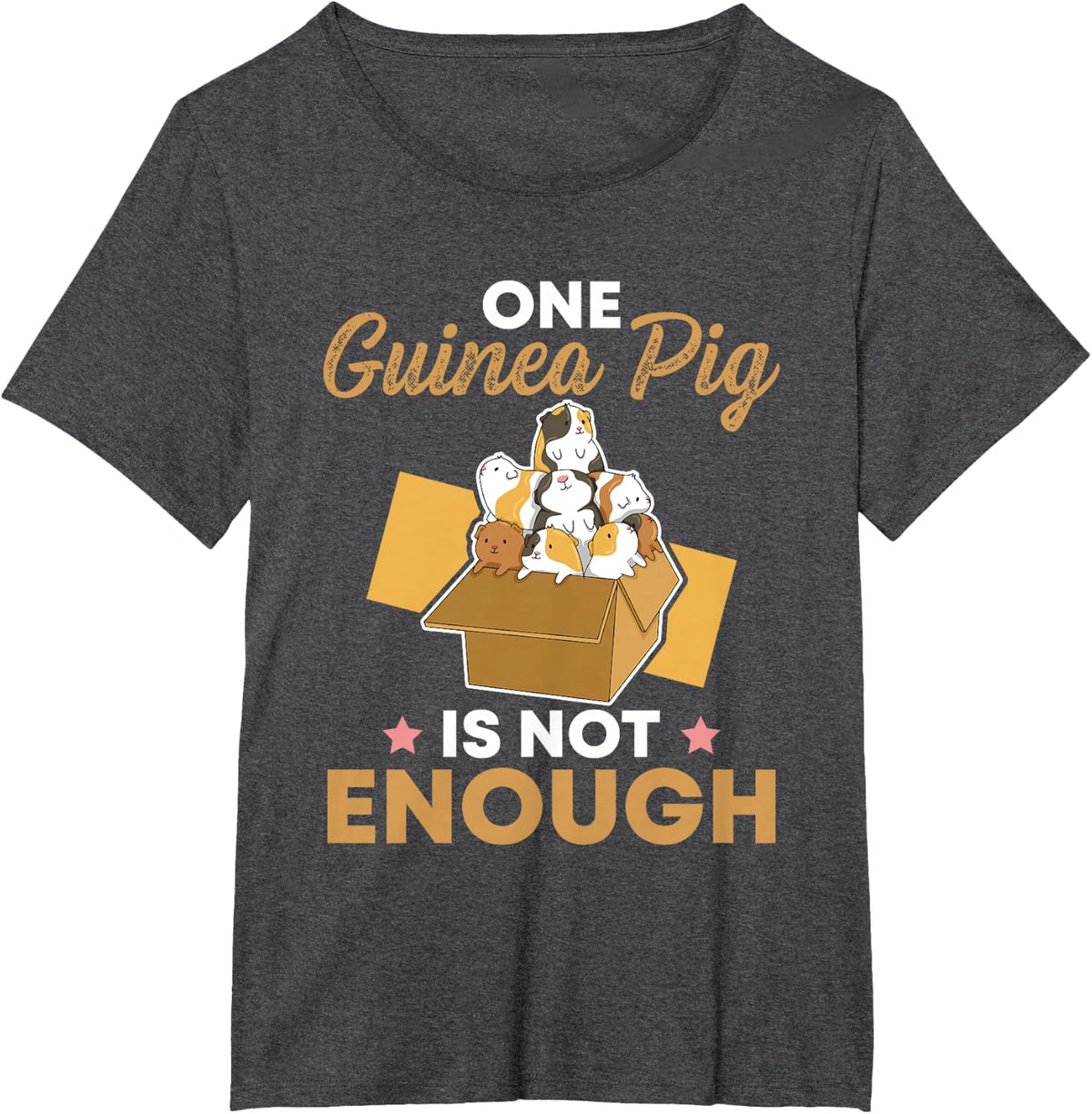 Fluff Quote for a Guinea Pig Lover T-Shirt - Dark Heather Grey