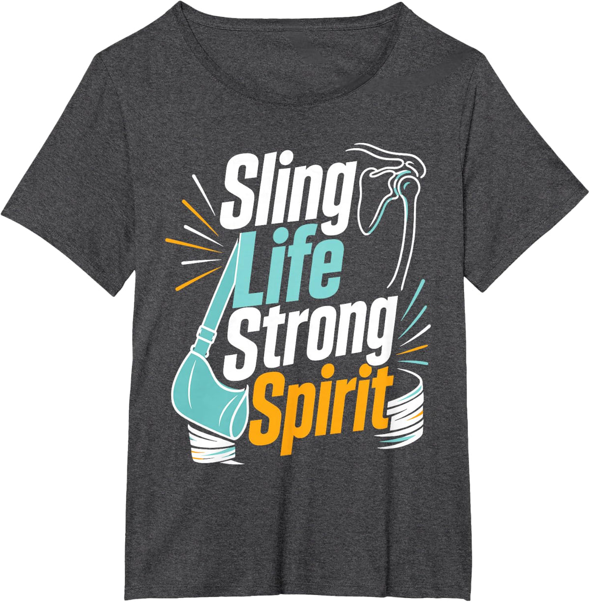 Bagpipes Bagpipe Spirit Music Instrument T-Shirt - Dark Heather Grey