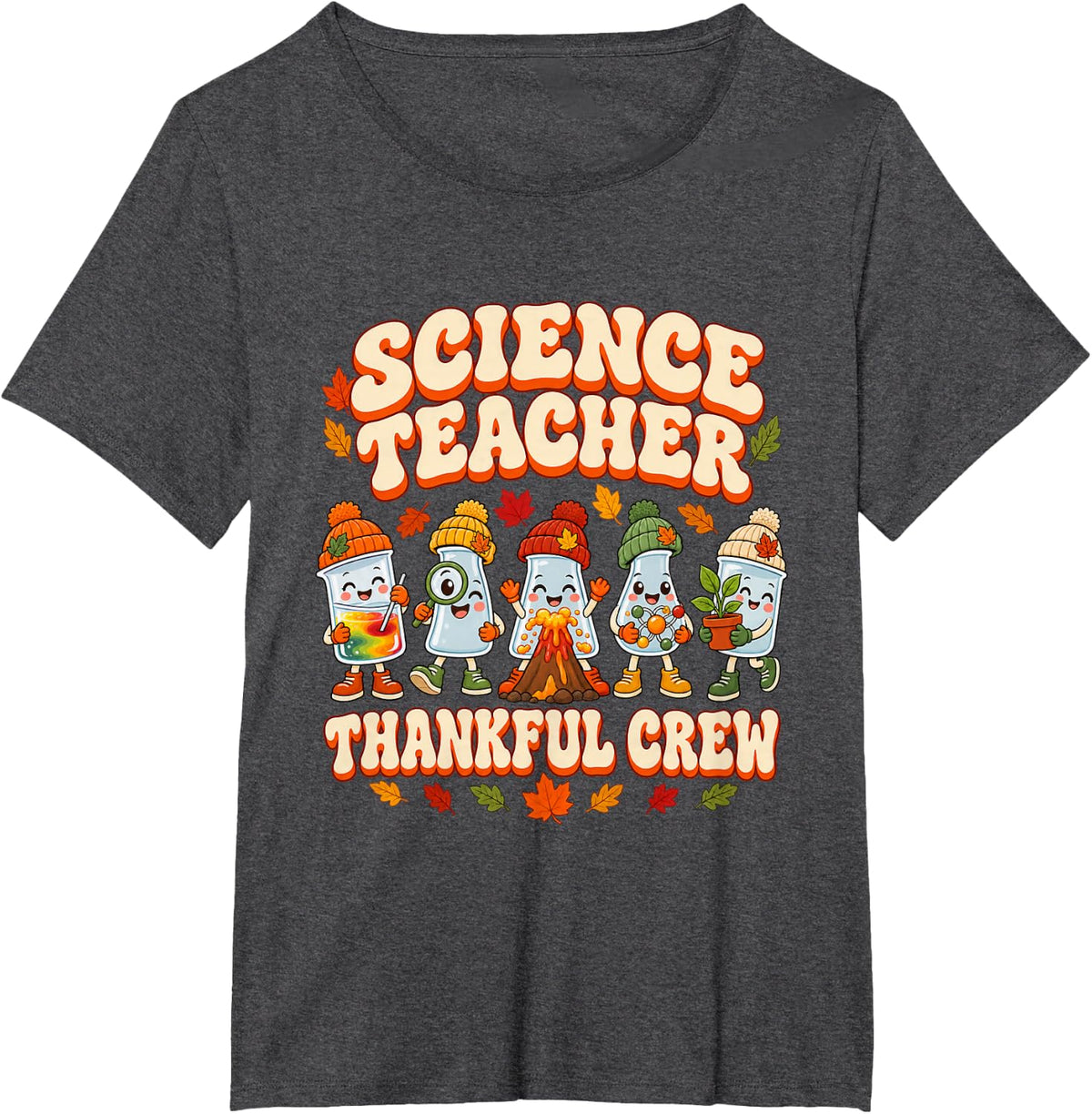Thanksgiving SPED Teacher Turkey Fall Humor T-Shirt - Dark Heather Grey