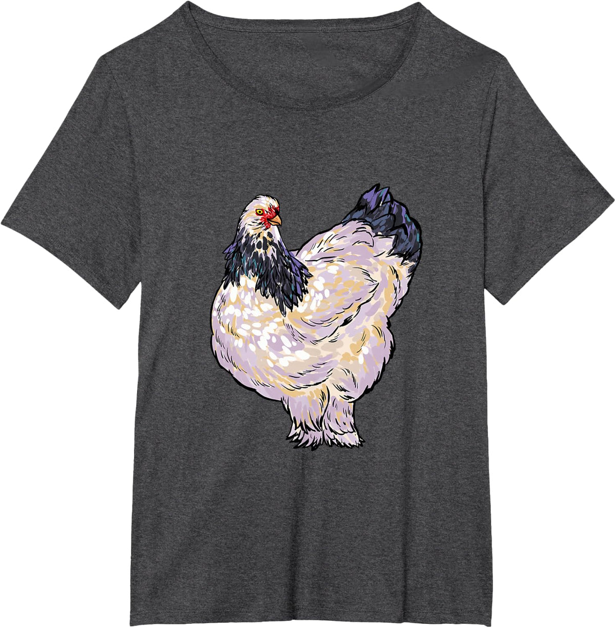 Brahma Chicken Lovers Tees T Shirts for Women Men Chicken Shirt Gift - Dark Heather Grey