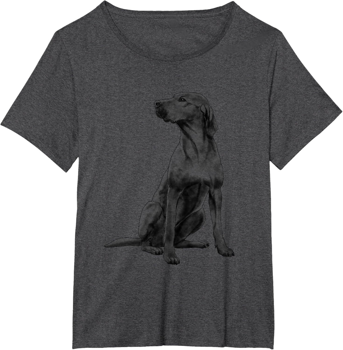 Dog Rhodesian Ridgeback T-Shirt for Men Women Kids - Dark Heather Grey