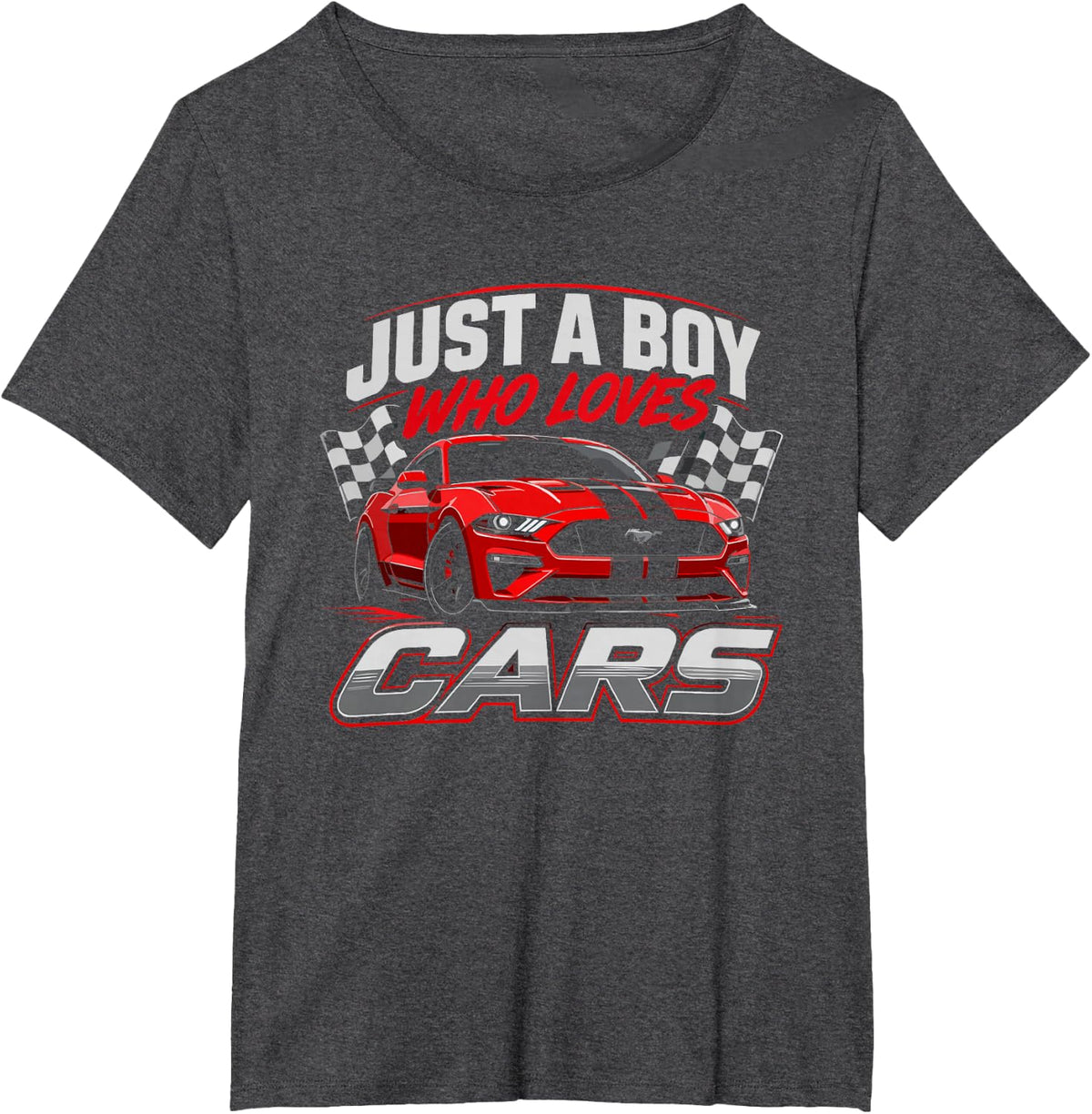 Cars Auto Vehicles Driving Speed Racing Passion Performance T-Shirt - Dark Heather Grey