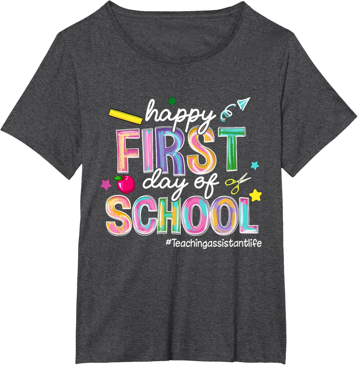 Funny T-Shirt - Dark Heather Grey