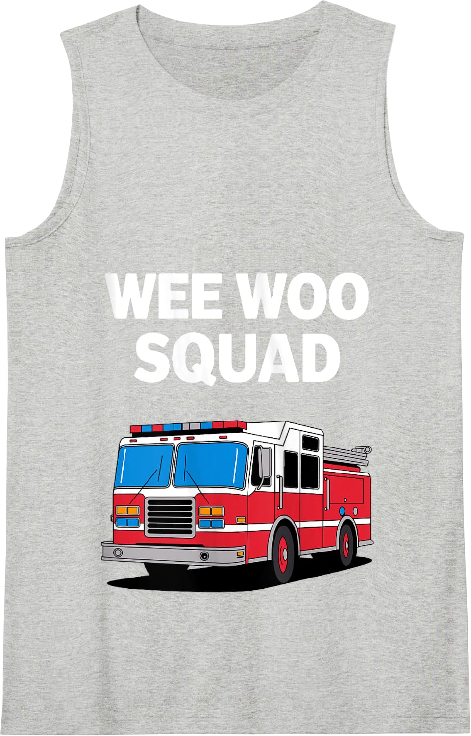 Cool Firefighter Design For Men Women Firemen Firefighter Tank Top - Heather Grey