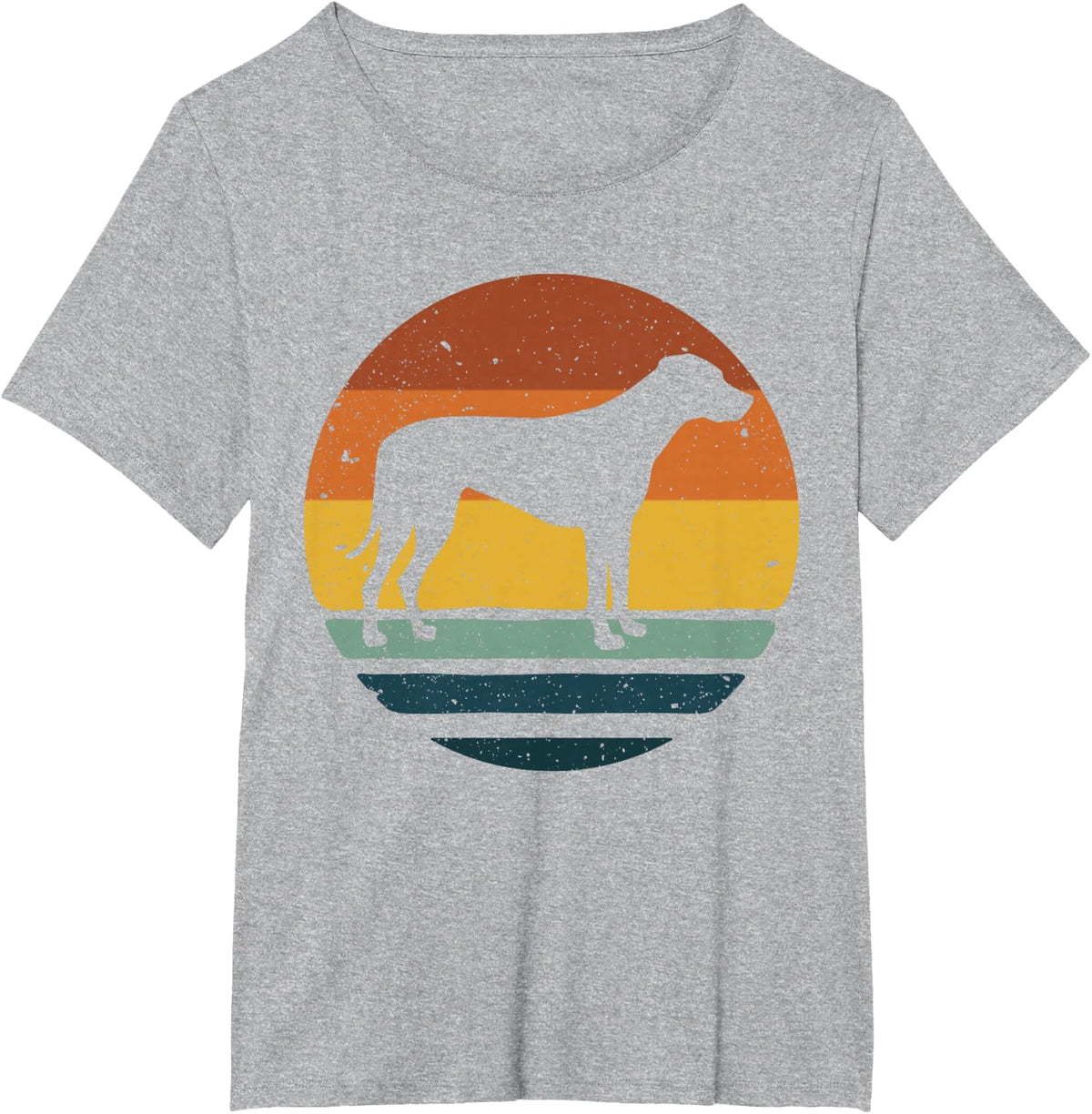 Rhodesian Ridgeback Vintage Retro Dog Mom Dad Gift T-Shirt - Heather Grey