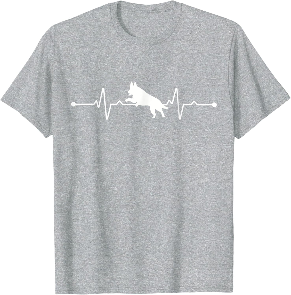 White Swiss Shepherd Dogs - White Swiss Sheperd dogs T-Shirt - Heather Grey
