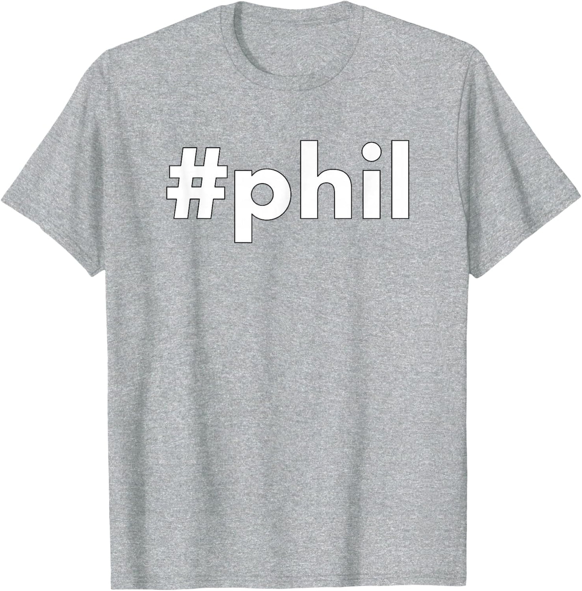#phil Groundhog Day Punxsutawney Tee T-Shirt - Heather Grey