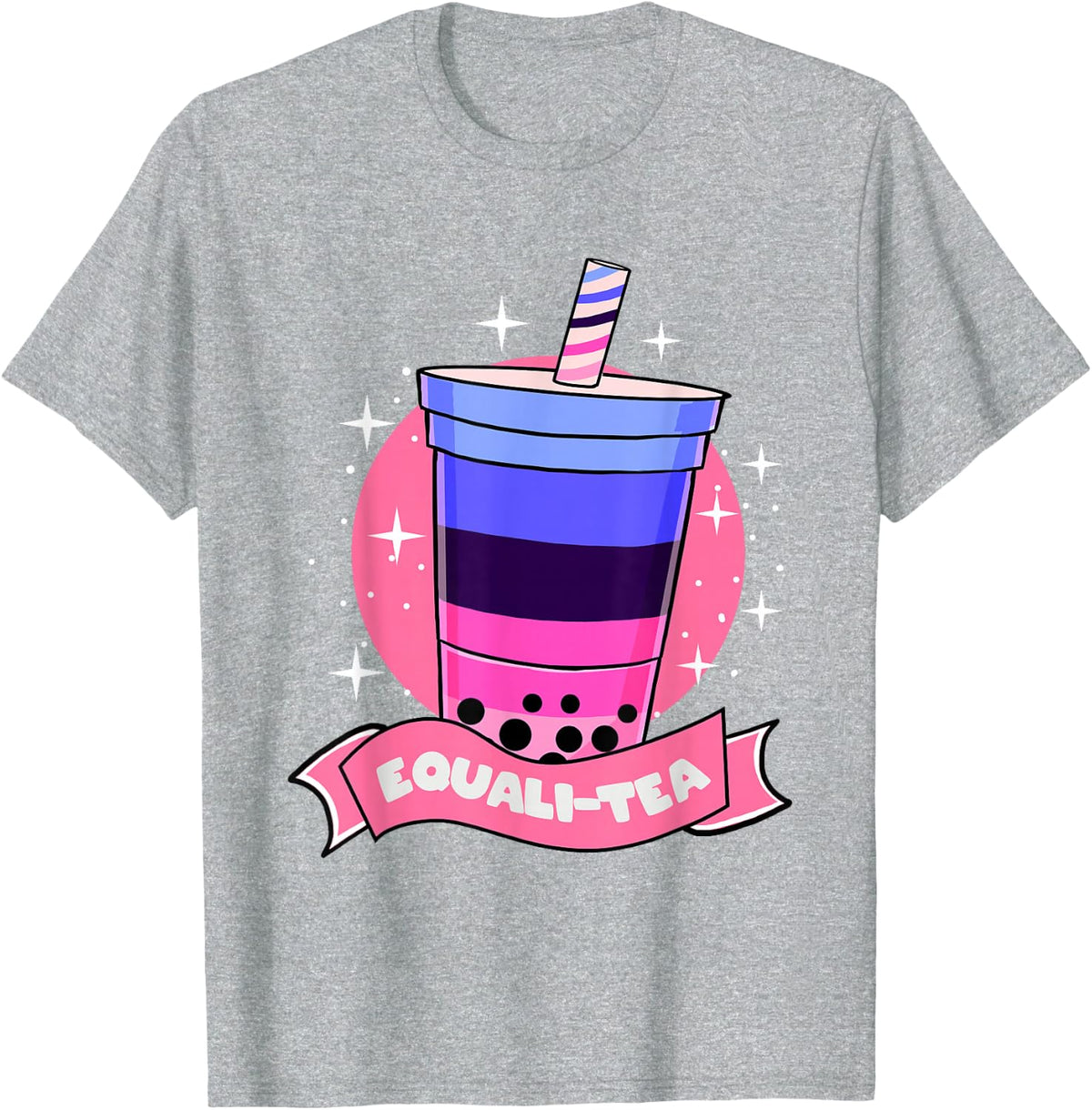 Omnisexual Equalitea Omnisexual Pride T-Shirt - Heather Grey