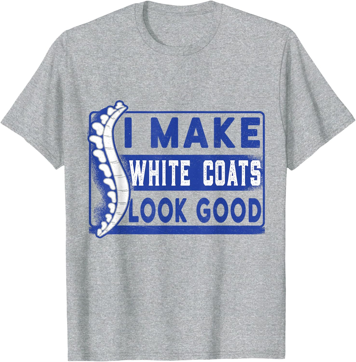 Chiropractic study white coat ceremony chiropractor student T-Shirt - Heather Grey