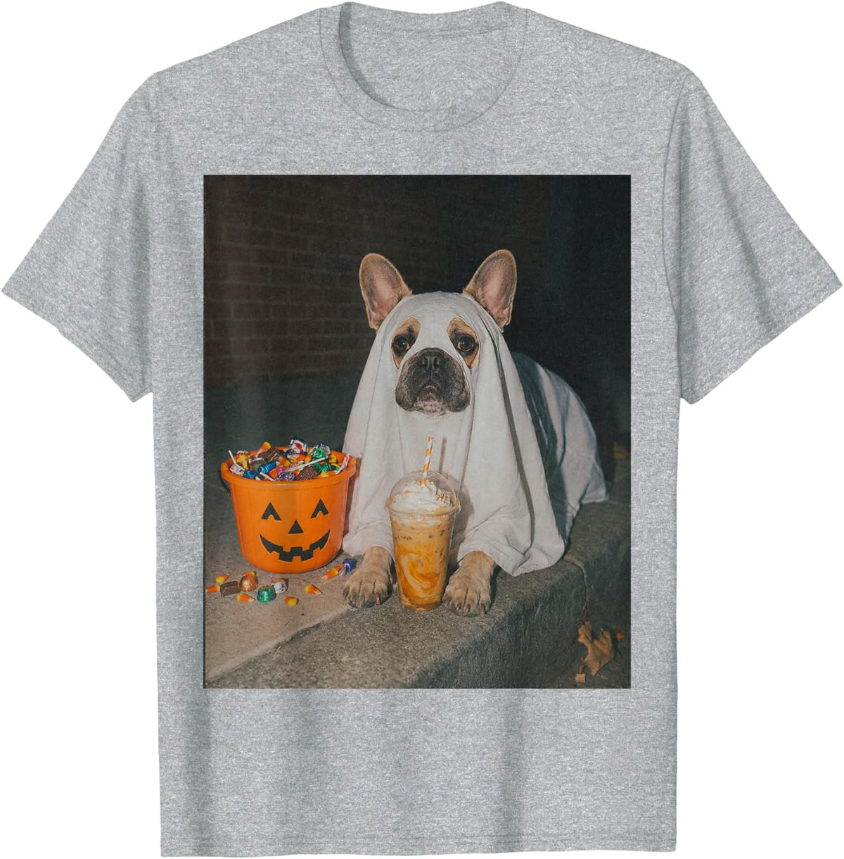 Dog Lovers Dog Mom T-Shirt - Heather Grey